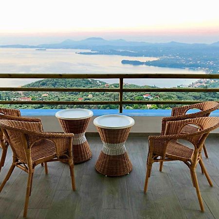 House Tanna: Corfiot Riviera Villa with Sea Views Spartylas Exterior photo