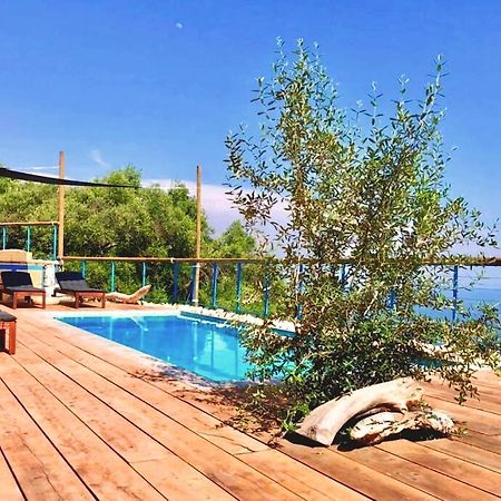 House Tanna: Corfiot Riviera Villa with Sea Views Spartylas Exterior photo