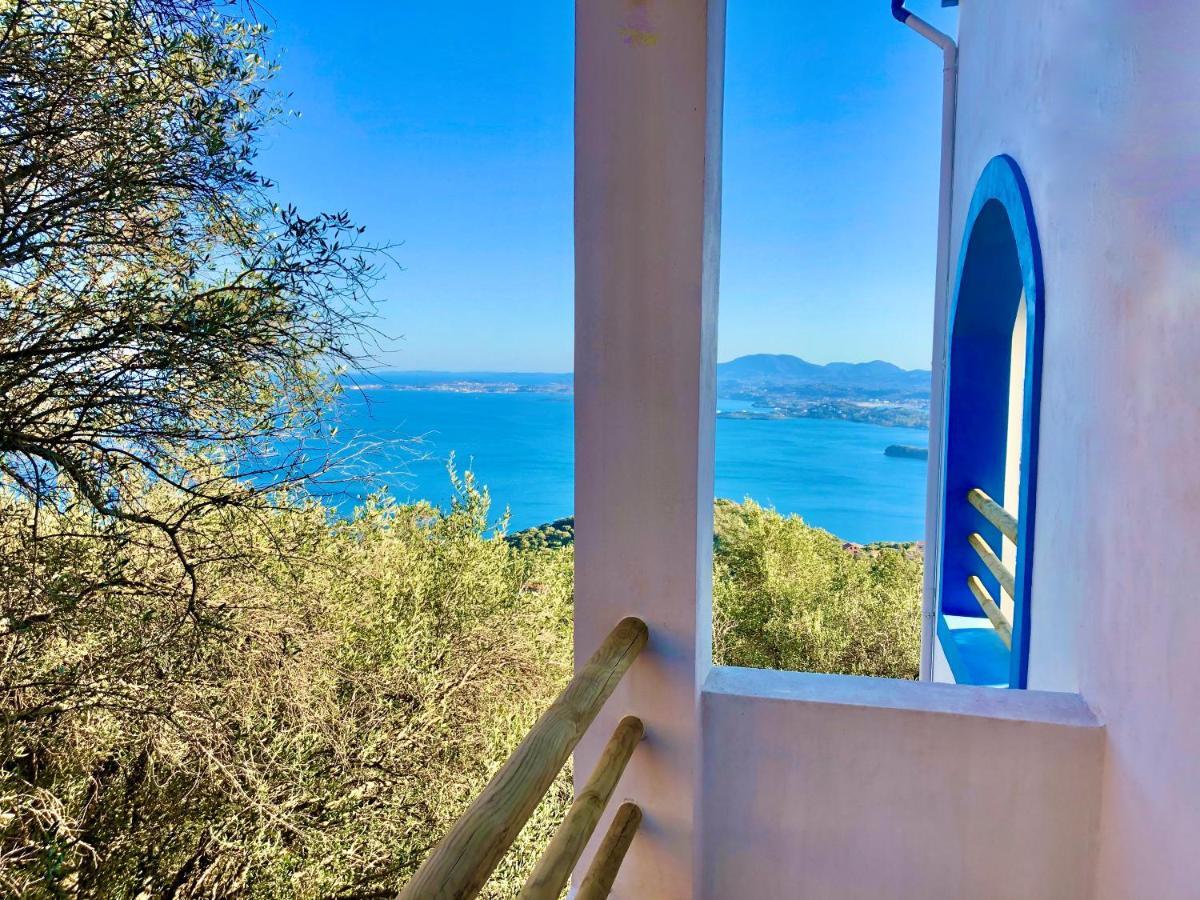 House Tanna: Corfiot Riviera Villa with Sea Views Spartylas Exterior photo