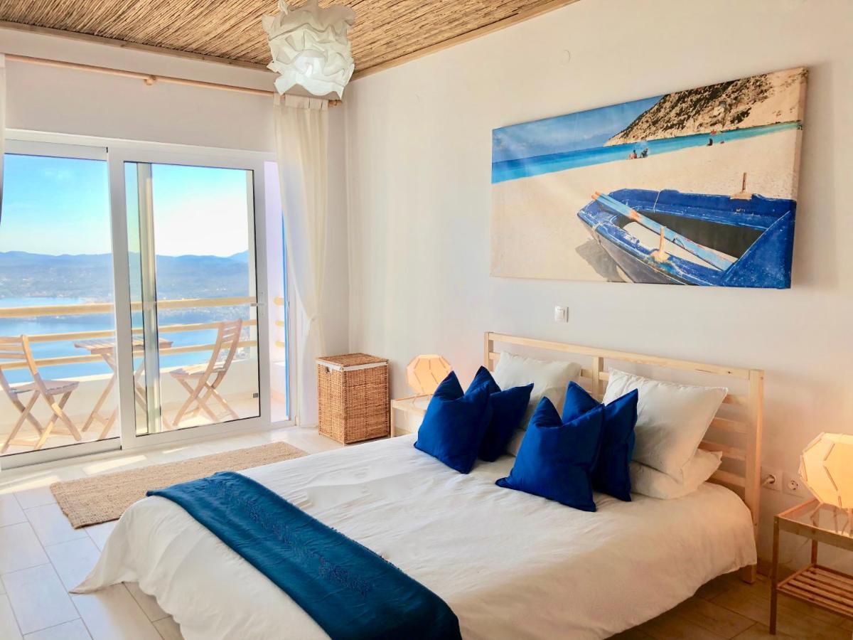 House Tanna: Corfiot Riviera Villa with Sea Views Spartylas Exterior photo